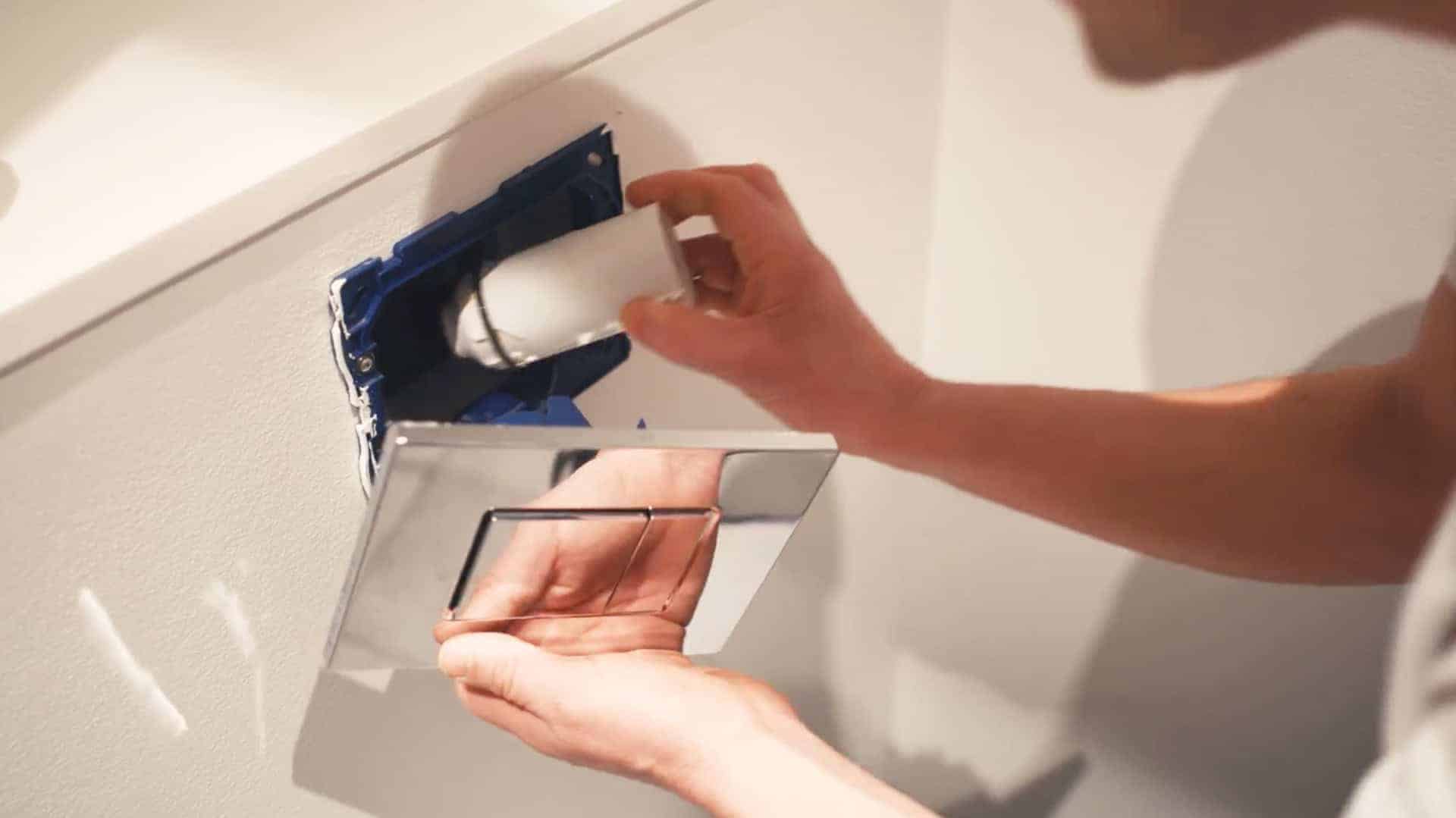Installation af nyt toilet